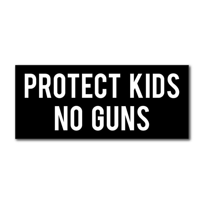 Protect Kids No Guns Sticker Decal