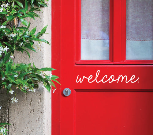Welcome Wall Sticker