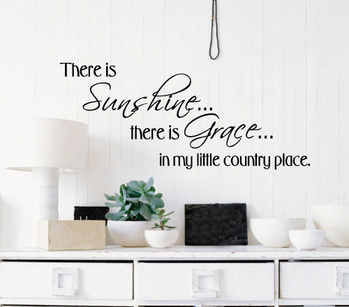 There Is Sunshine Wall Sticker