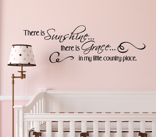 There Is Sunshine 2 Wall Sticker