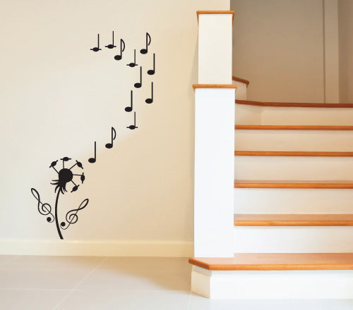Flower Melody Wall Sticker