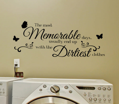 The Most Memorable Day Wall Sticker