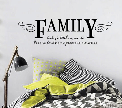 Family Today Little Memories Wall Sticker