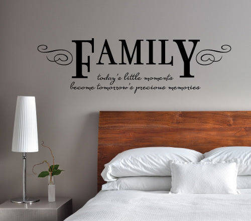 Family Today Little Memories Wall Sticker
