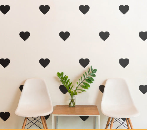 Confetti Big Heart (Set Of 24) Wall Sticker