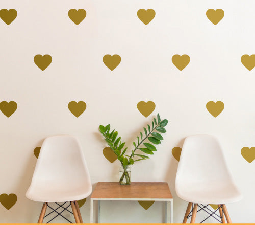 Confetti Big Heart (Set Of 24) Wall Sticker