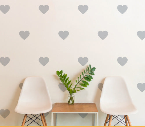 Confetti Big Heart (Set Of 24) Wall Sticker