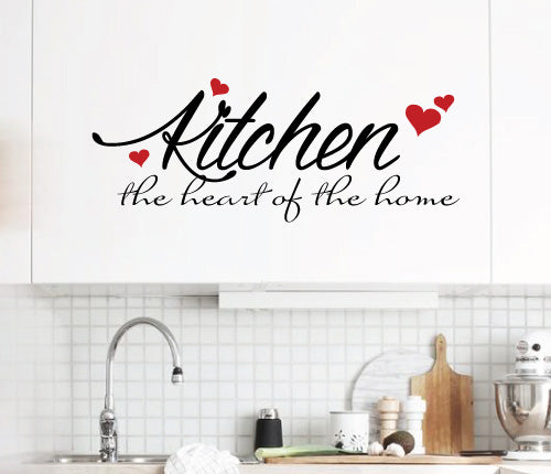 The Kitchen The Heart Wall Sticker