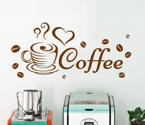 Coffee Cup Lover Wall Sticker