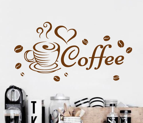 Coffee Cup Lover Wall Sticker