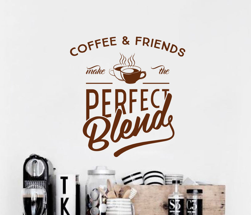 Coffee And Friend Wall Sticker