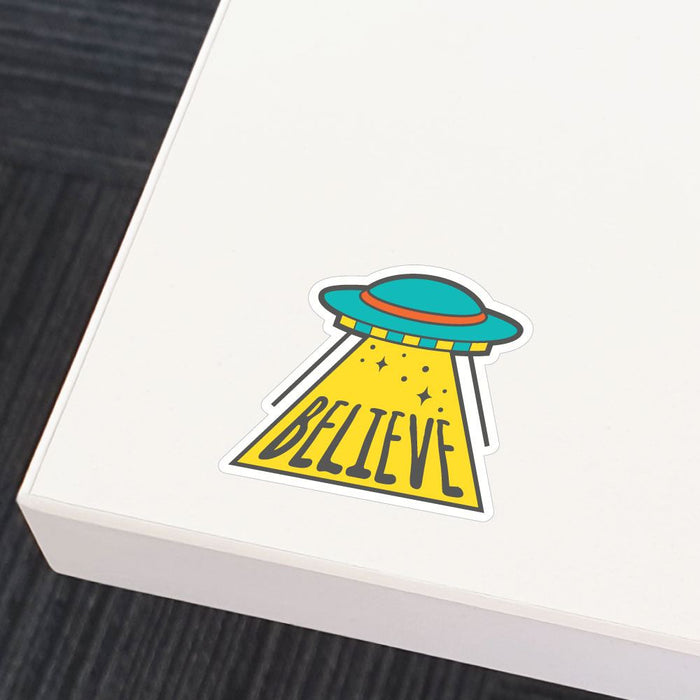 Believe In Aliens Sticker Decal