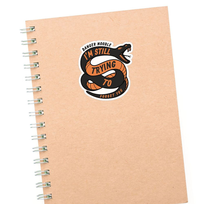 Danger Doodle Im Still Trying To Forget You Sticker Decal