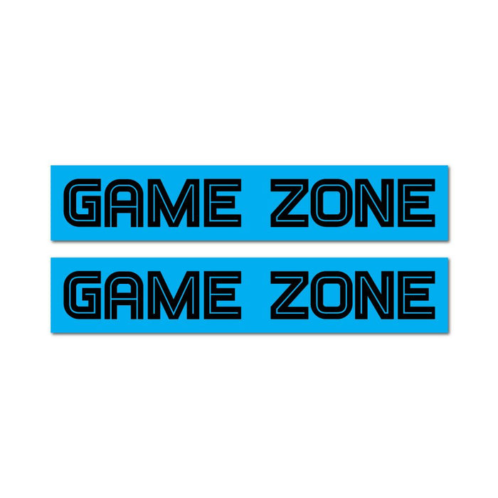 2X Gamer Zone Sticker Decal