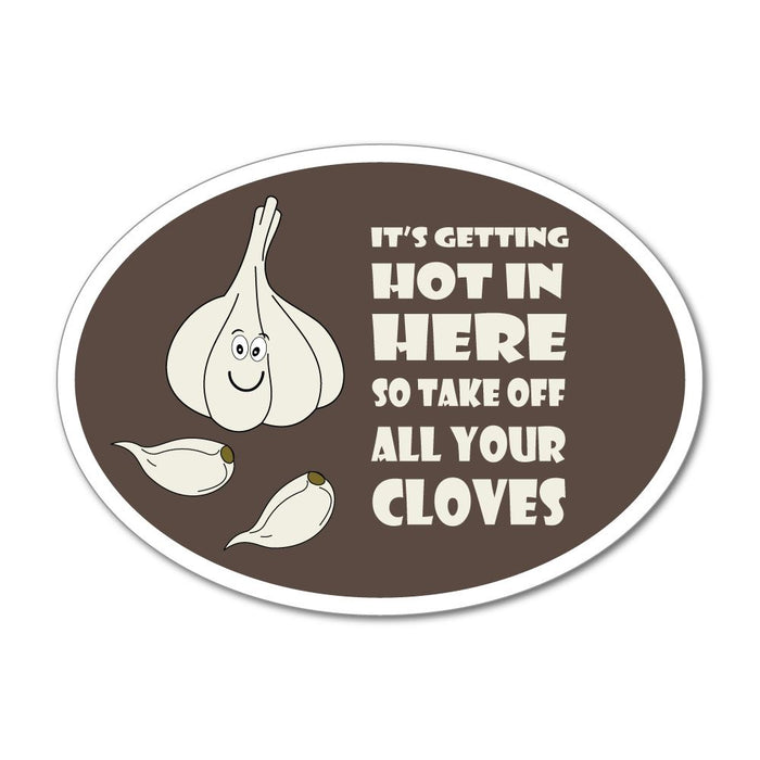 Cloves Pun Rude Clothes Off Song Hot Type Funny Car Sticker Decal