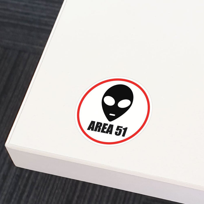 Area 51 Aliens Sticker Decal