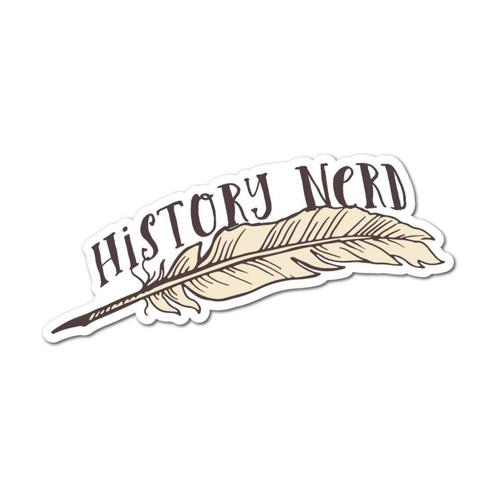 History Nerd Sticker Decal