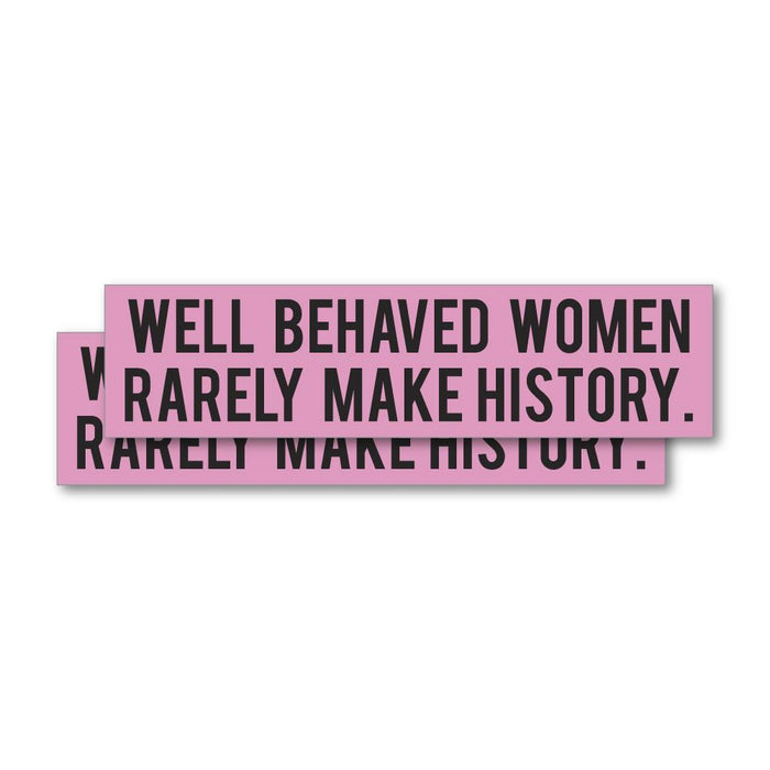 2X Make History Sticker Decal