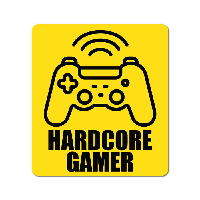 Hardcore Video Gamer Sticker Decal