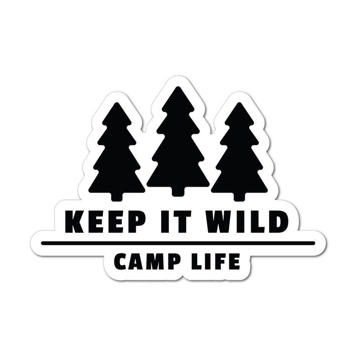 Keep It Wild Camp Life Sticker Decal