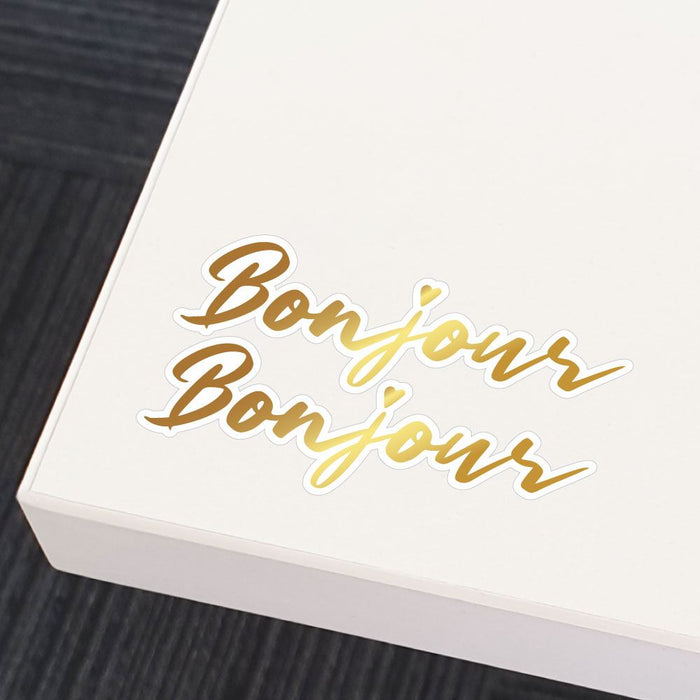 Bonjour Sticker Decal