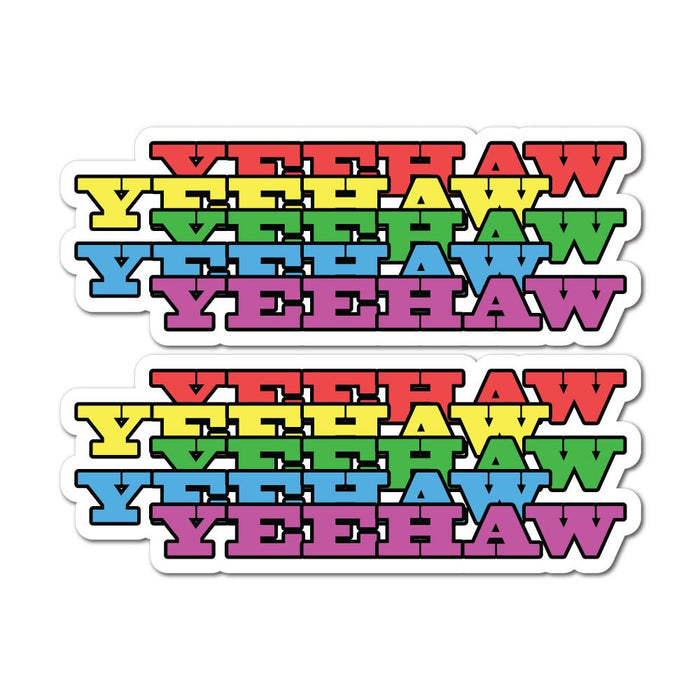 2X Yehaaw Sticker Decal