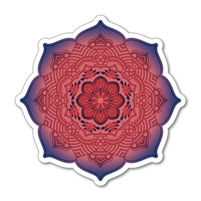 Mandala Composition Sticker Decal