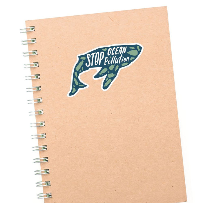 Stop Ocean Pollution Sticker Decal