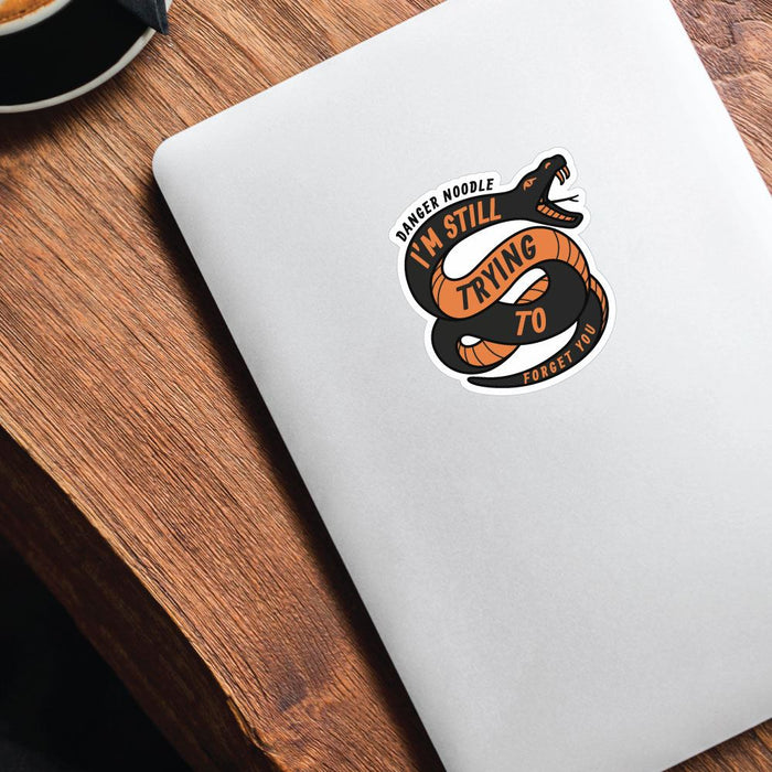 Danger Doodle Im Still Trying To Forget You Sticker Decal
