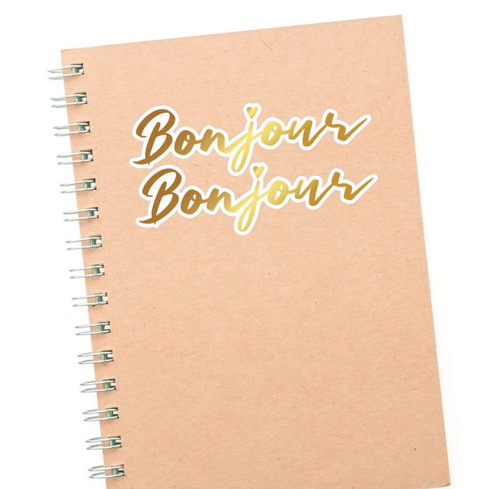 Bonjour Sticker Decal