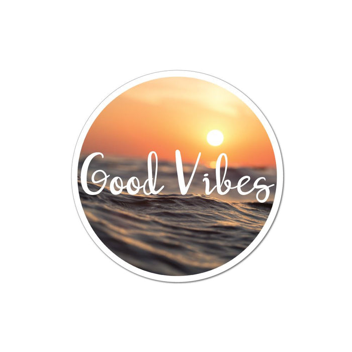 Good Vibes Car Sticker Decal