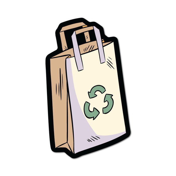 Zero Waste Bag Sticker Decal