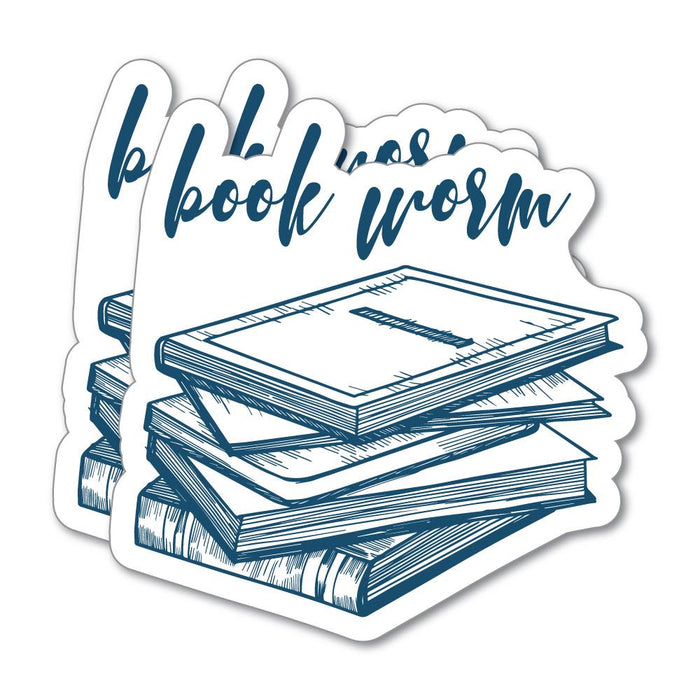2X Book Nerd Sticker Decal
