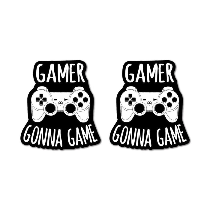 2X Gamer Gonna Game Sticker Decal