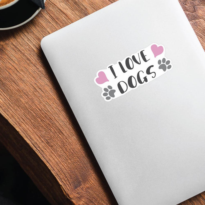 Dog Love Sticker Decal
