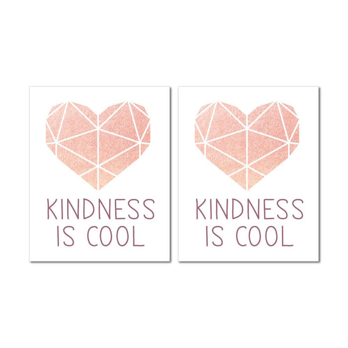 2X Kindness Is Cool Sticker Decal