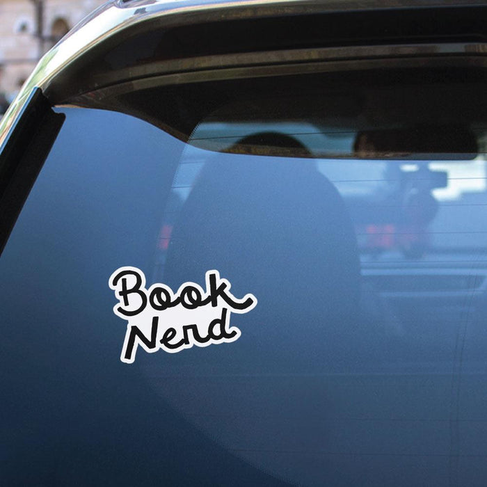 Book Nerd Sticker Decal