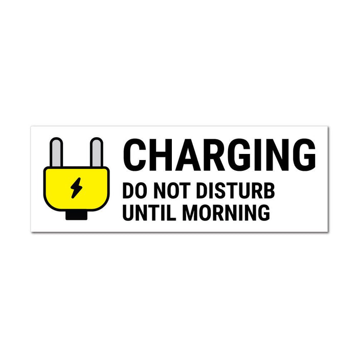 Charging Do Not Disturb Sticker Decal