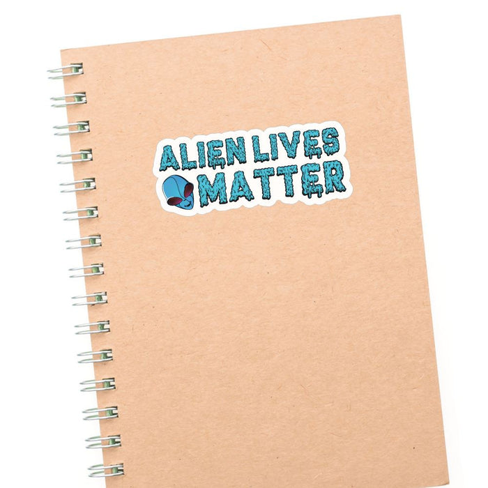 Alien Lives Matter Sticker Decal