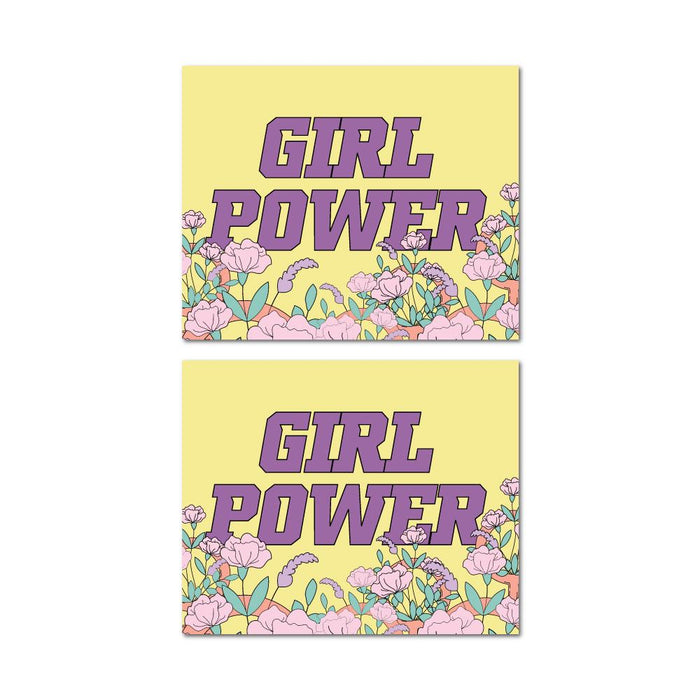 2X Girl Power Sticker Decal