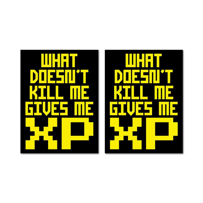 2X Does Not Kill Me Gives Me Xp Sticker Decal