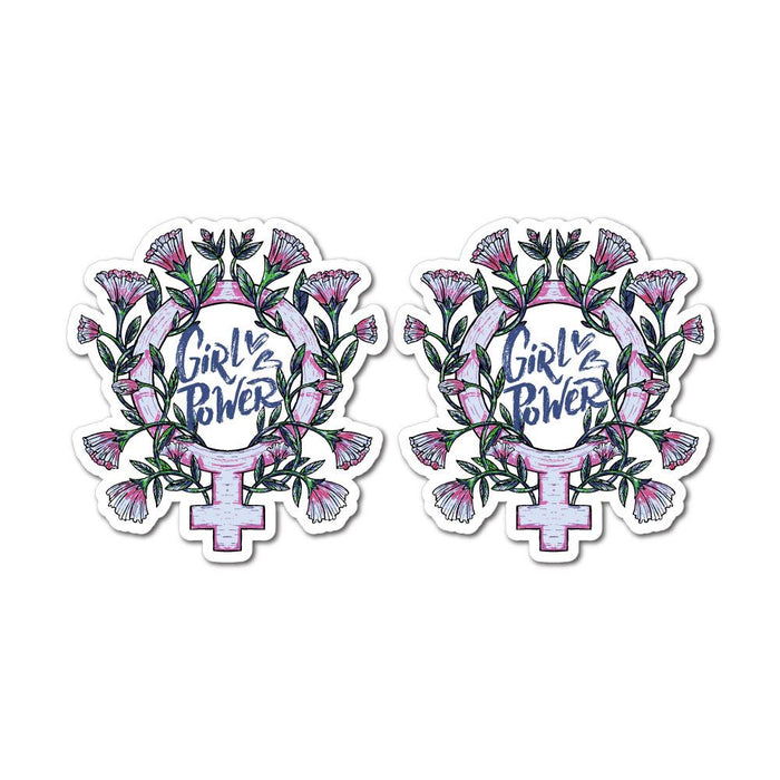 2X Girl Power Sticker Decal