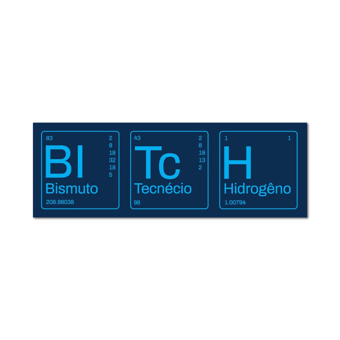 Bismuto Sticker Decal
