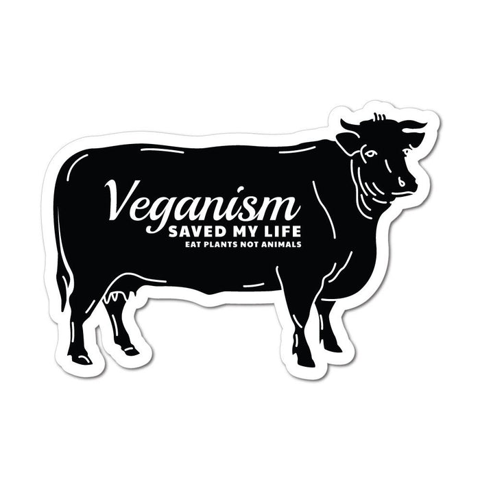 Veganism Saved My Life Sticker Decal