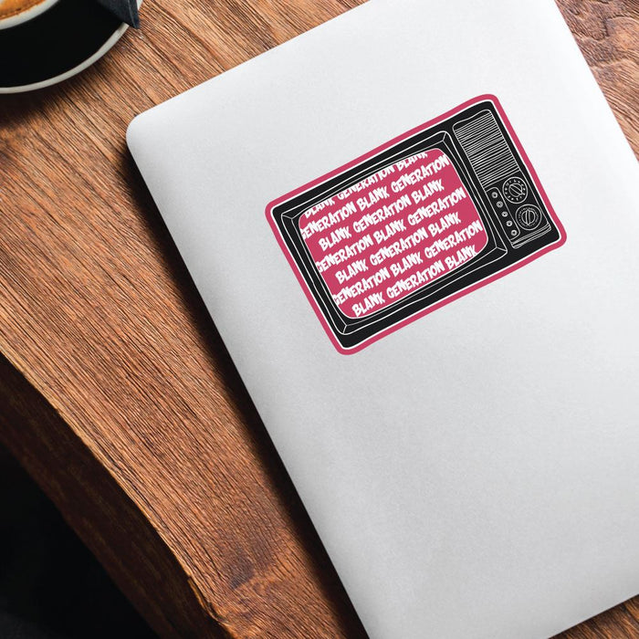 Blank Generation Tv Sticker Decal