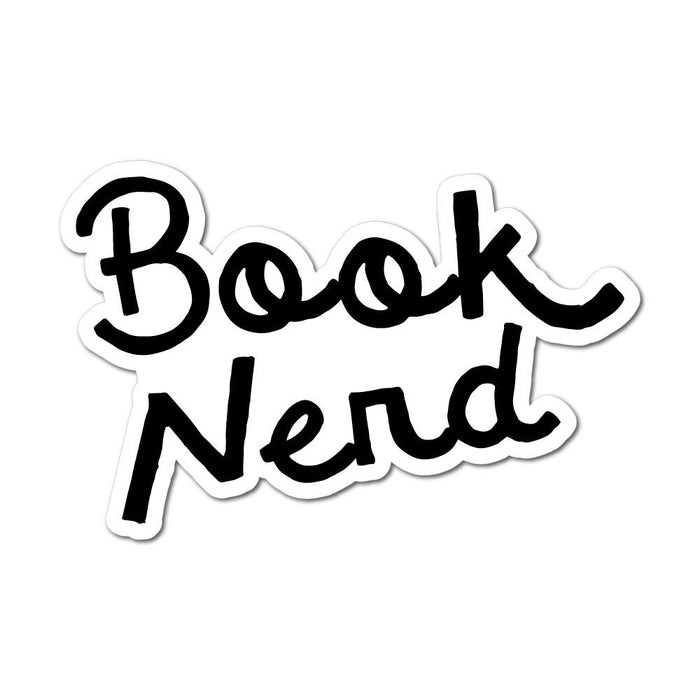 Book Nerd Sticker Decal