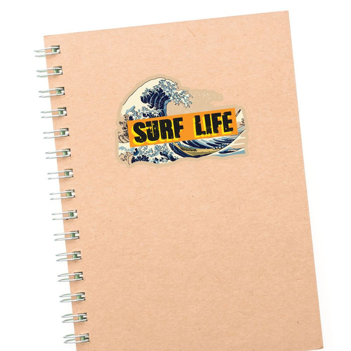 Surf Life Sticker Decal