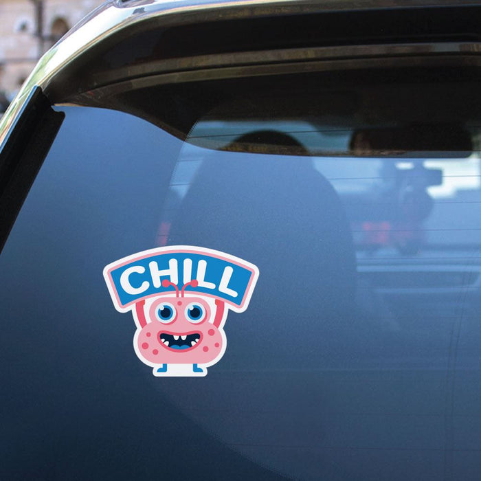 Chill Alien Sticker Decal