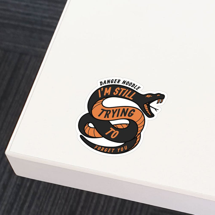 Danger Doodle Im Still Trying To Forget You Sticker Decal