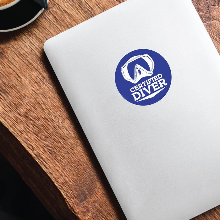 Certified Diver Sticker Decal